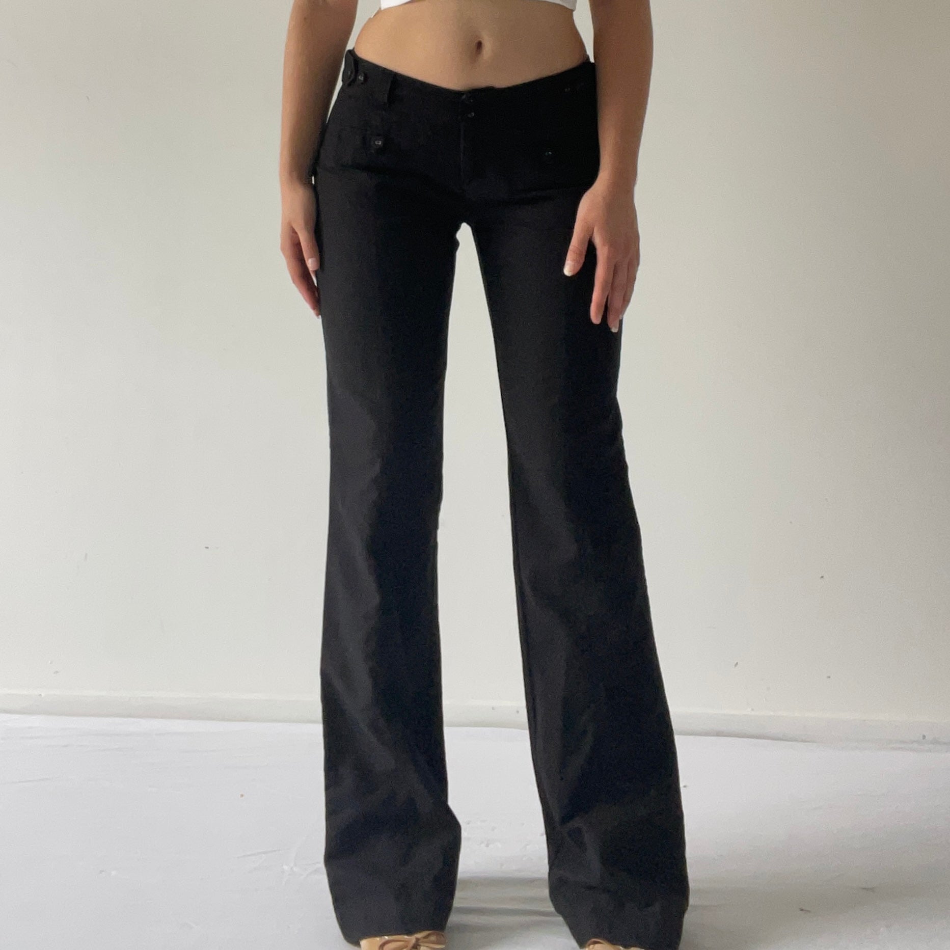 United Colors of Benetton Low Rise Pants | XS