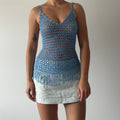 Blue Crochet Cami Top | 6-8