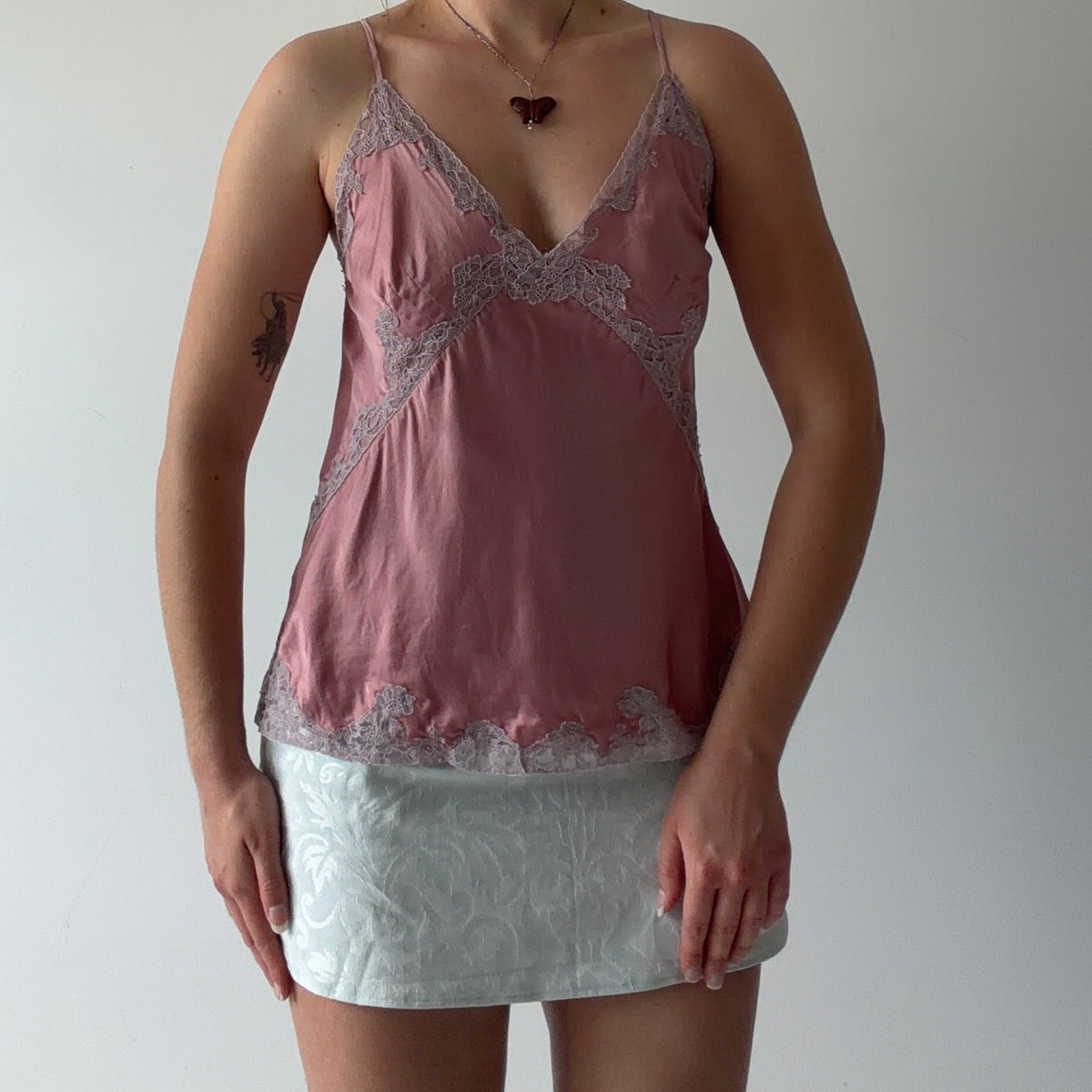 Leigh Bantivoglio Silk Cami Top | M-L