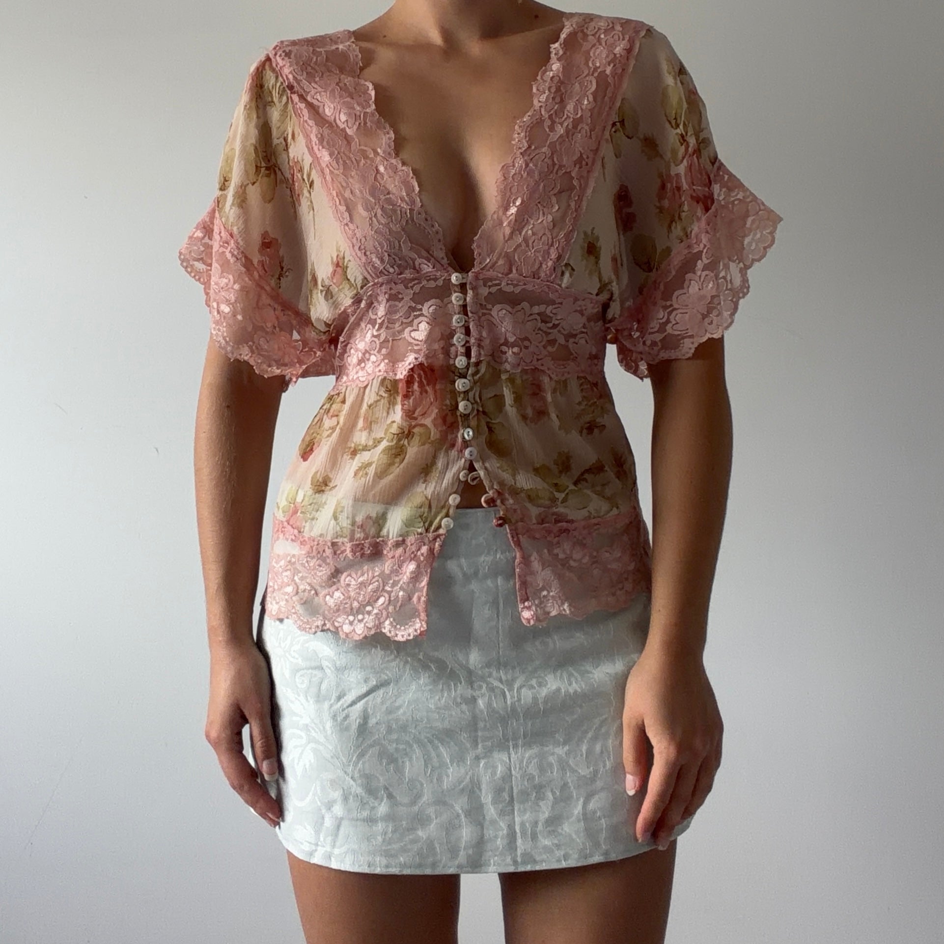 Passport Floral Lace Top | S
