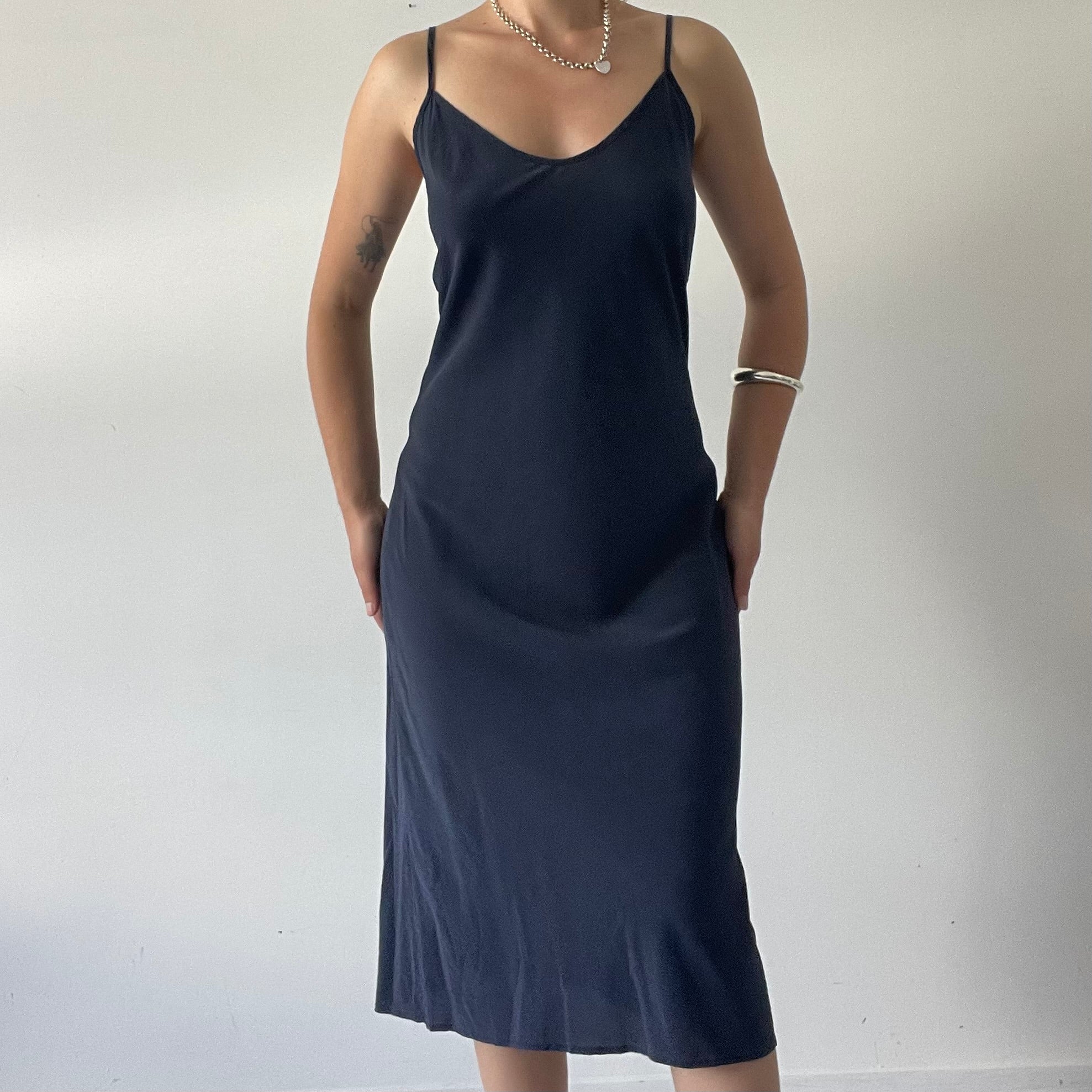 Kenzie 100% Silk Slip Dress | 12-14