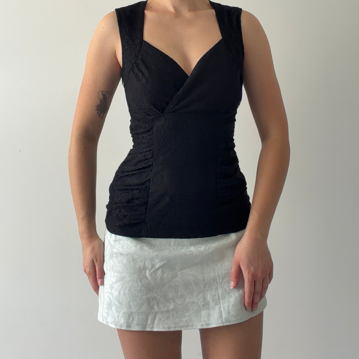 Rampage Lace Cami Top | S