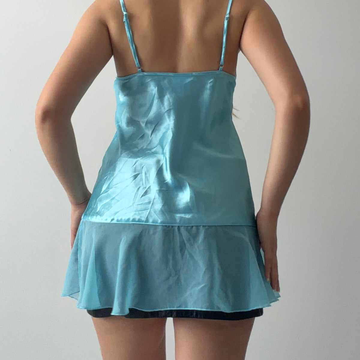 Secret Treasures Satin Mini Slip | M