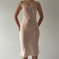30s Barbara Lee Silk Midi Slip Dress | XS