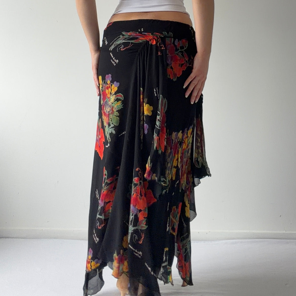 Rene Derhy Maxi Skirt | S