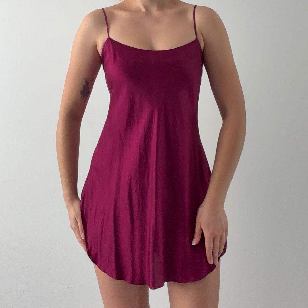 Victoria's Secret Gold Label Silk Slip | S