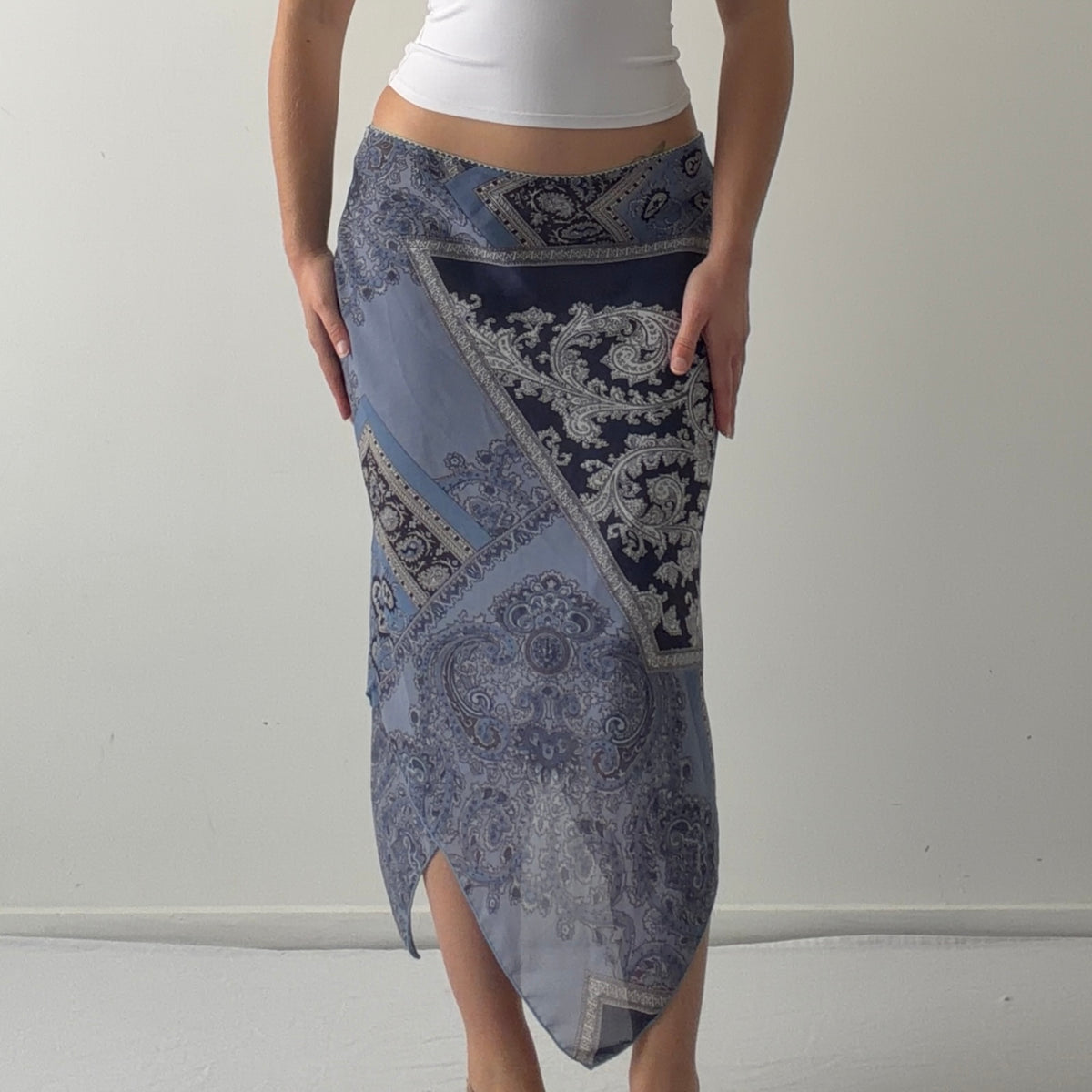 Fashion Bug Handkerchief Paisley Skirt | 6-8