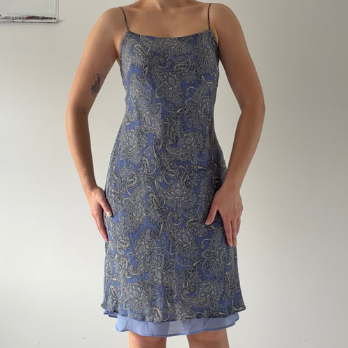 Ann Taylor Silk Midi Dress | M