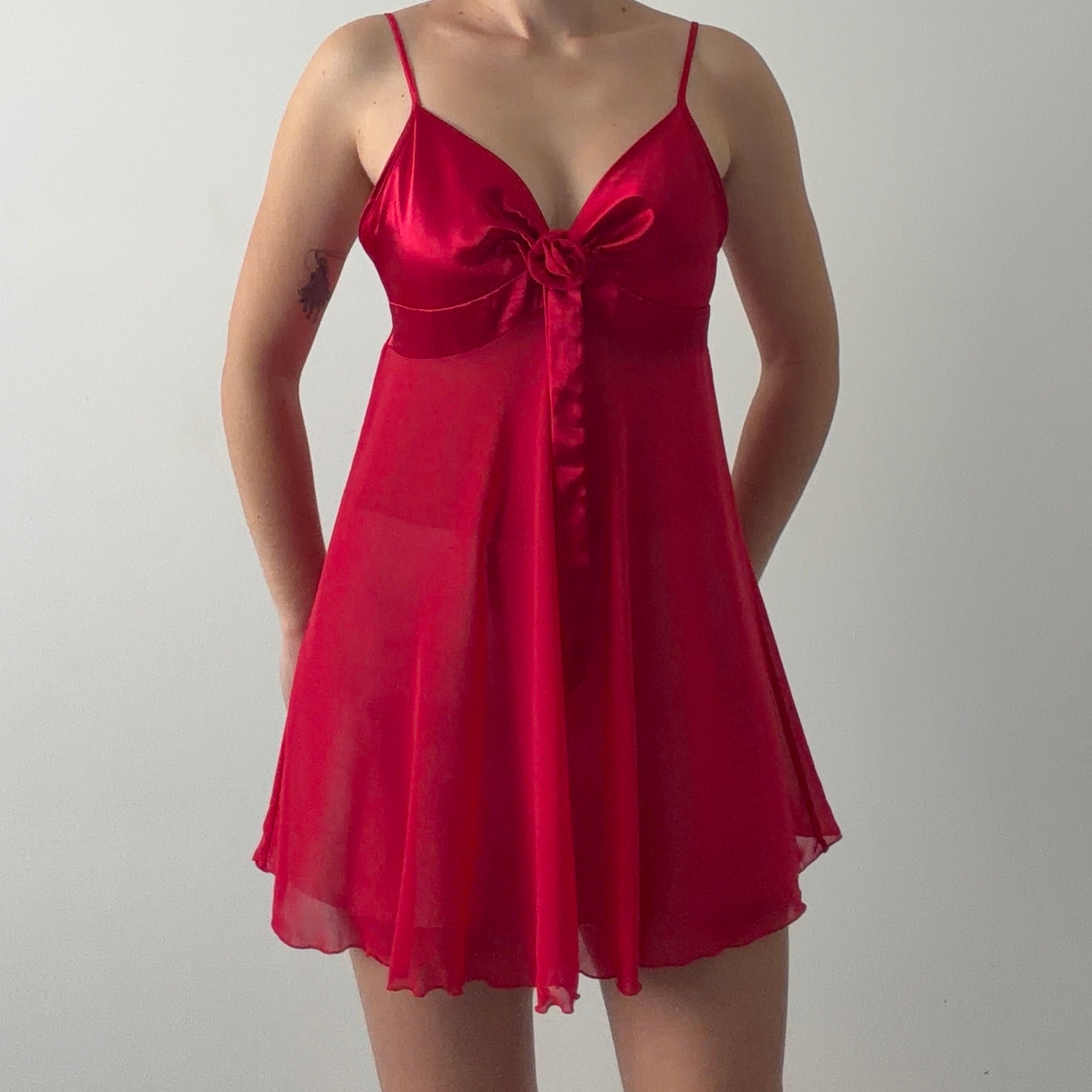 Victoria's Secret Rosette Slip Dress | S