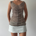 New York & Company Mesh top | 10-12