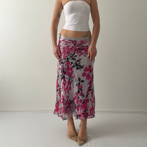 Eastex Silk Blend Bias Skirt | 12-14