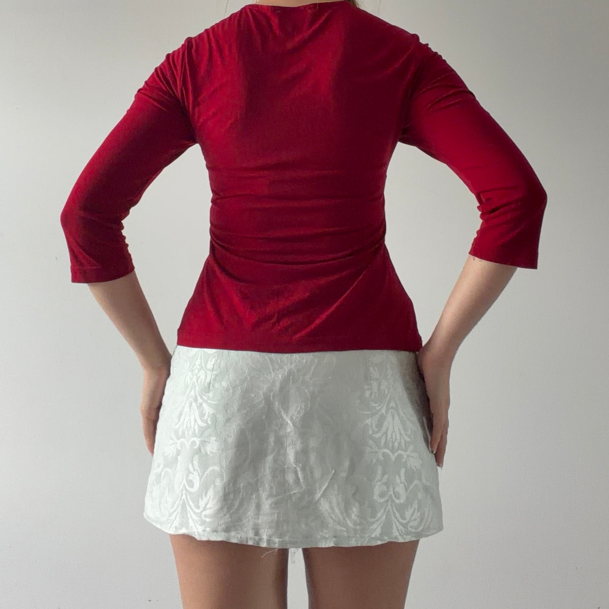 A Byer 3/4 Sleeve Top | L