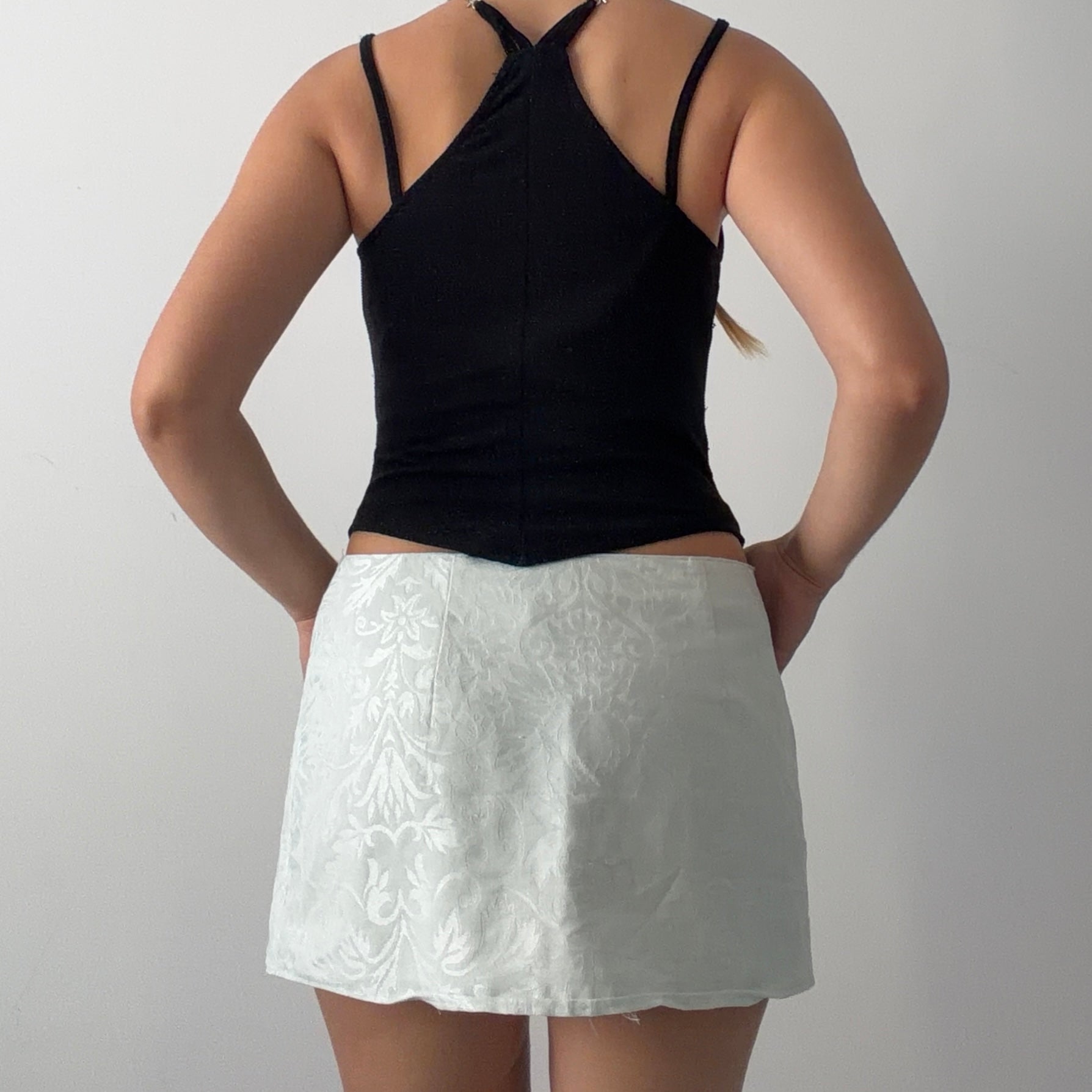 Mariella Rosati Glittery Cowl Top | Made in Italy | XS