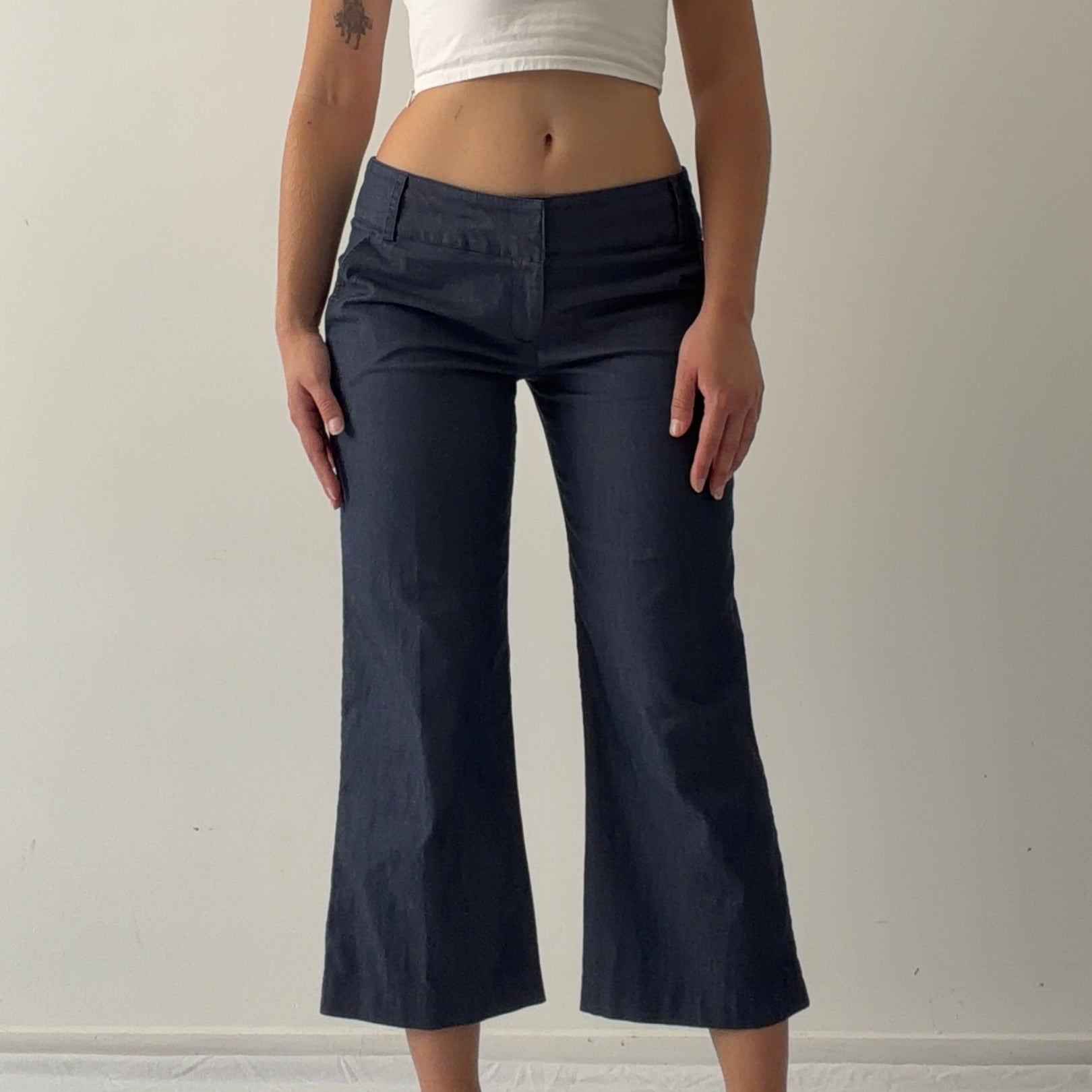 90s Max Low Rise Capris | 8-10