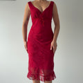 Ruby Rox Rose Midi Dress | M