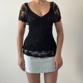 Dunnes Crochet Top | 10-12