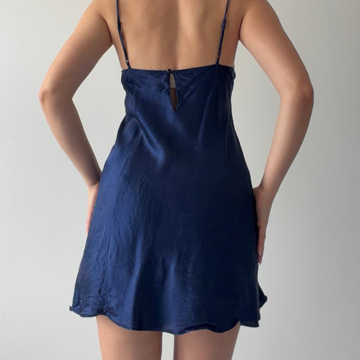 Victoria's Secret Silk Babydoll Slip | L