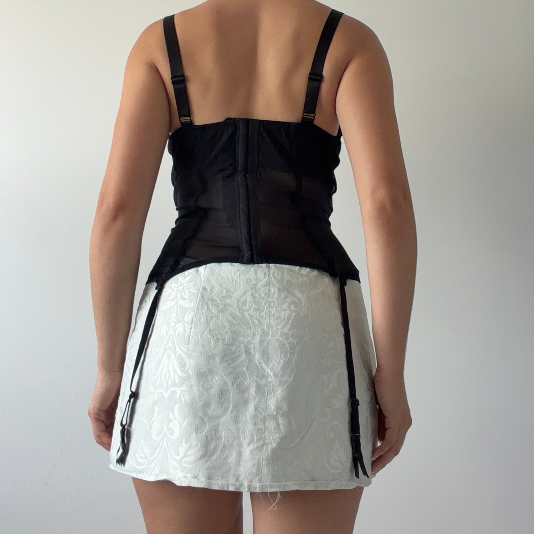 French Satin Corset | 10-12