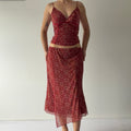 Mexx Mesh Skirt and Top Set | 10-12