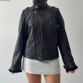 Jeanswest Leather Biker Jacket | 14-16