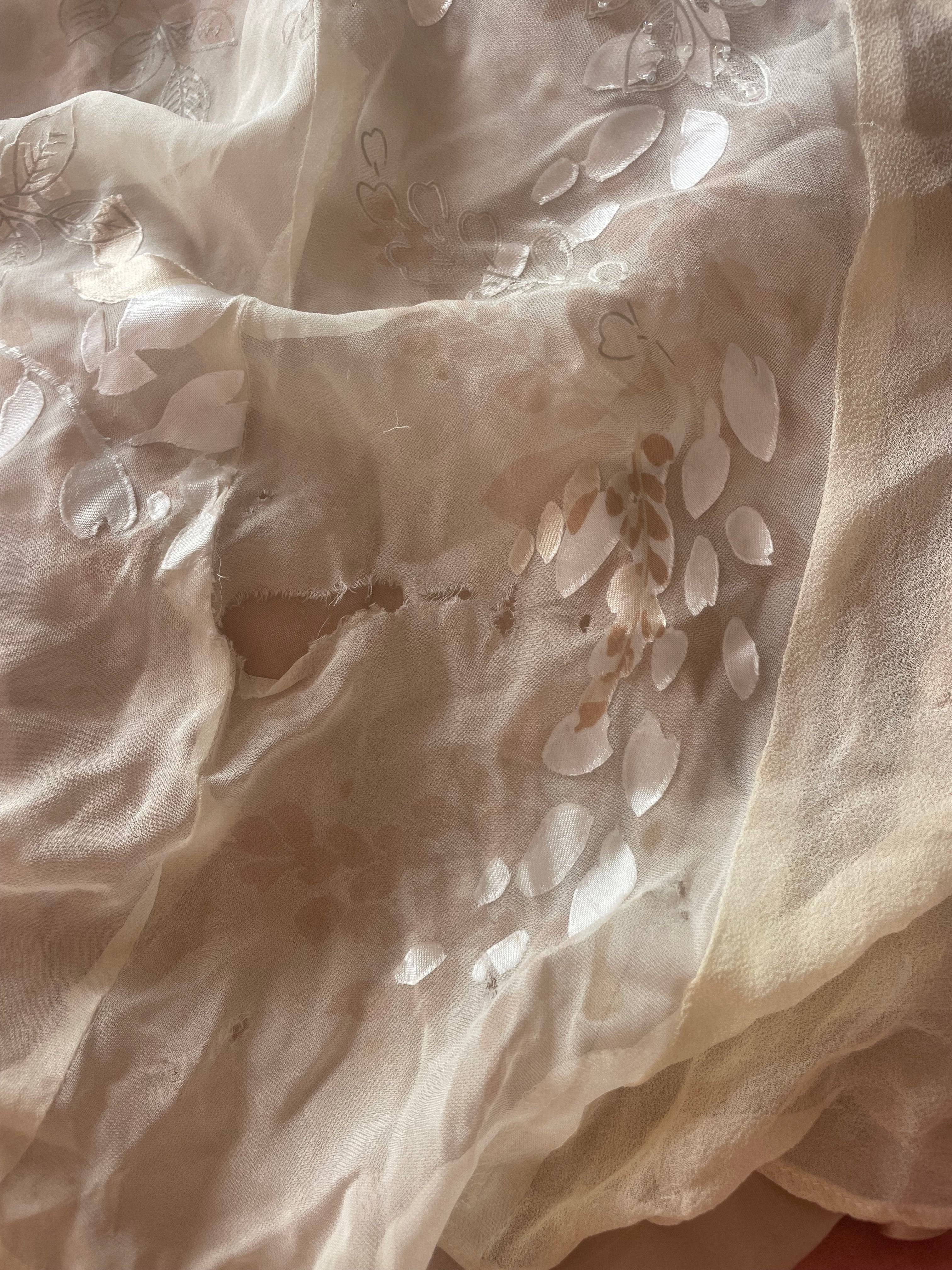 Monsoon Silk Beaded Dress | 8-10