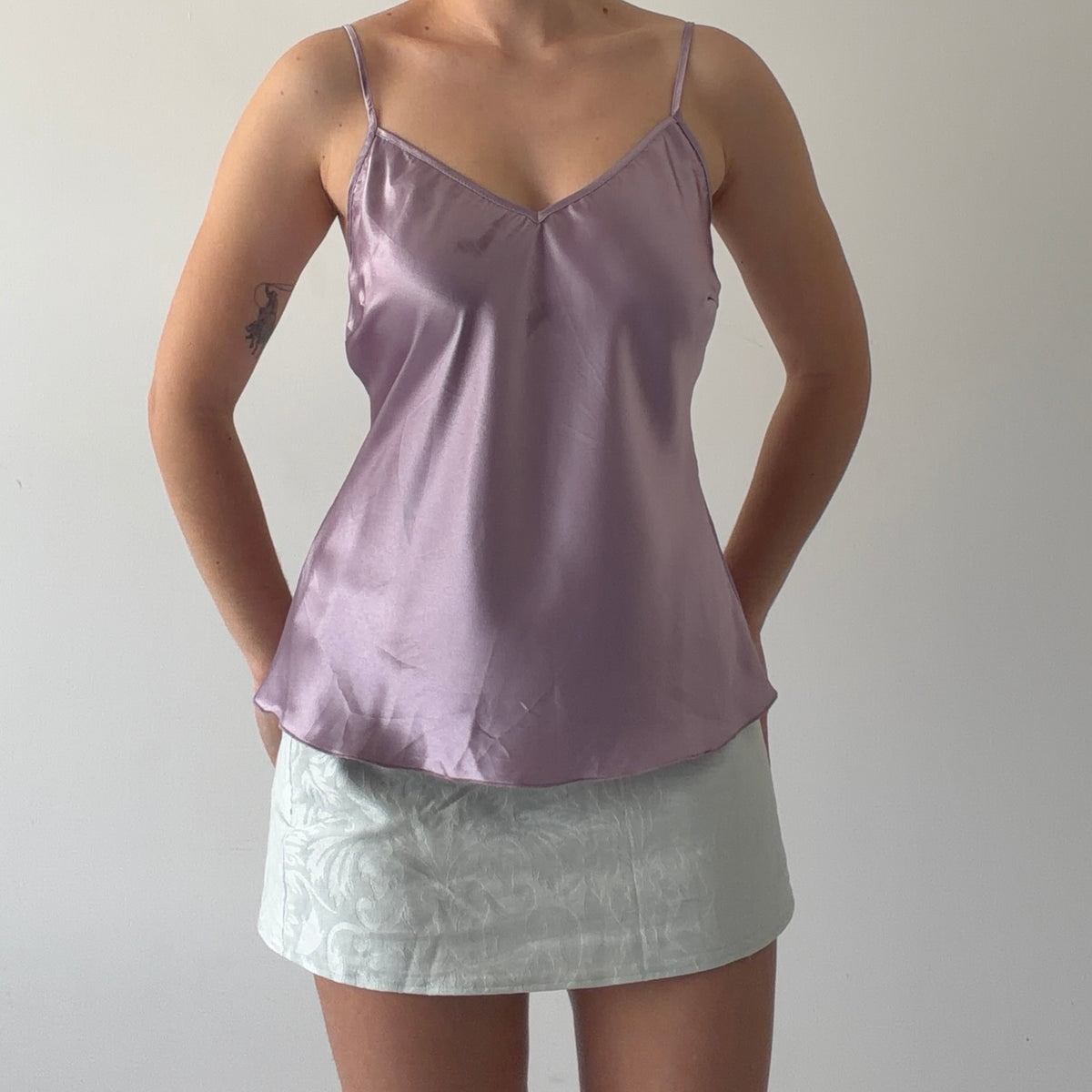 Jeanstar Satin Cami | M