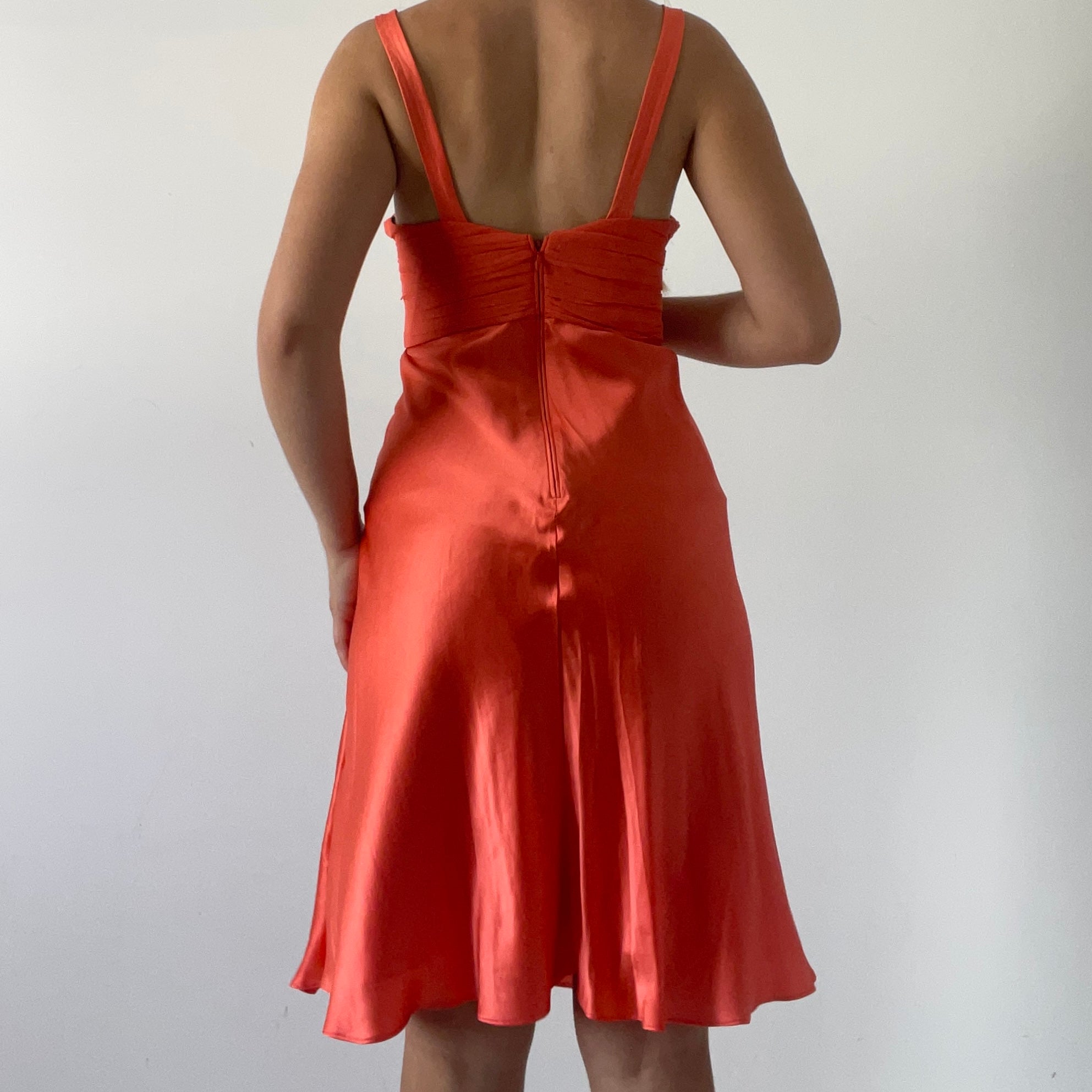 Truese Silk Midi Dress | 10-12