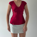 Express Silk Top | XS