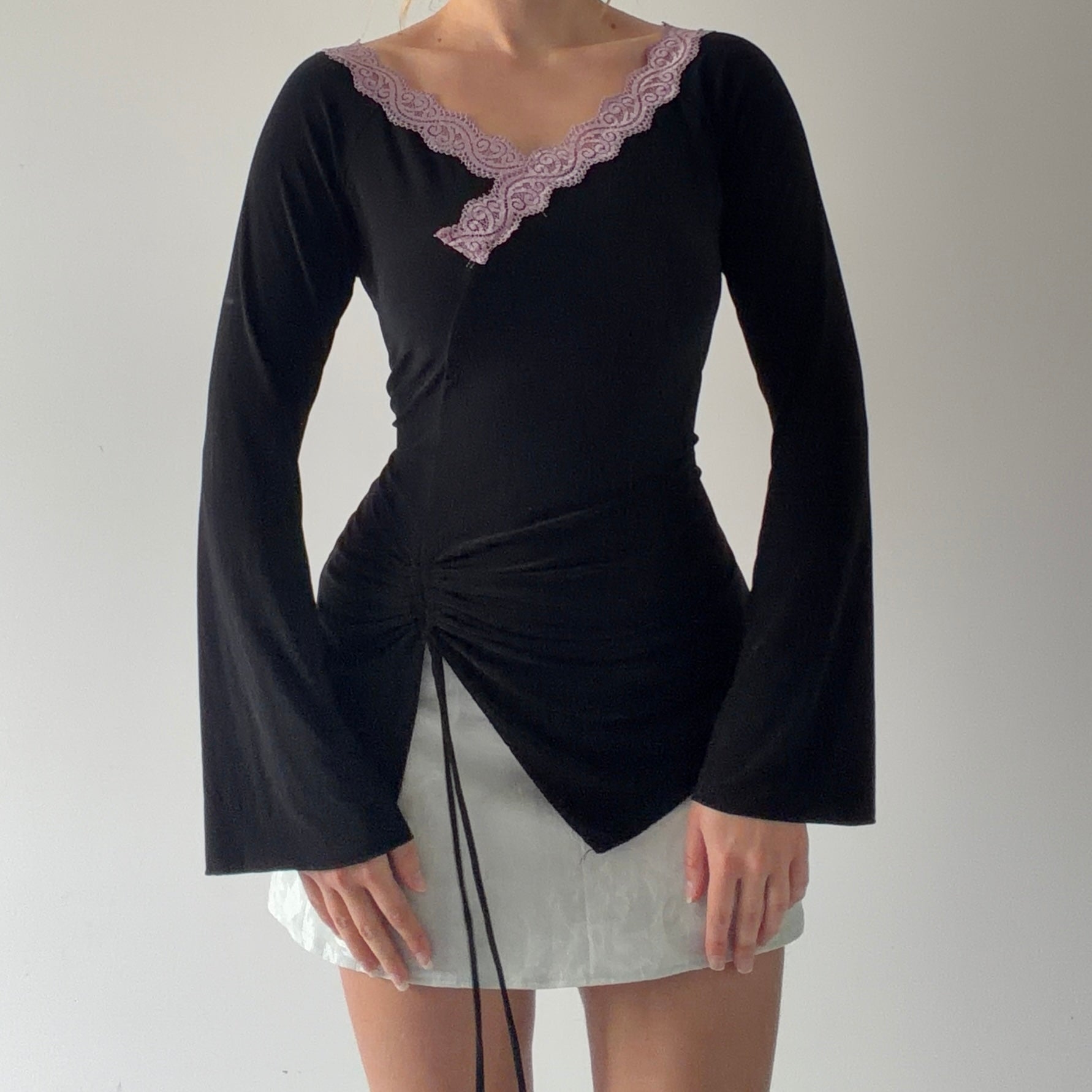 Susan Lawrence Bell Sleeve Top | M