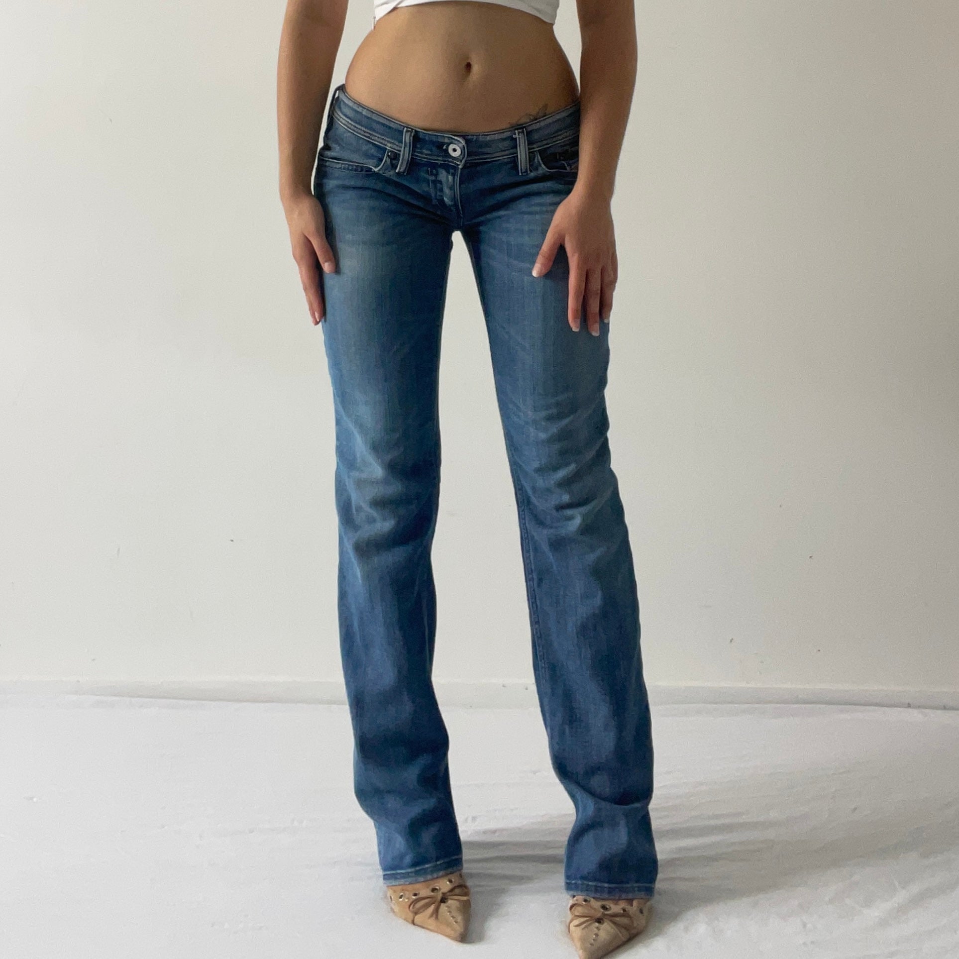 Diesel Super Low Rise Jeans | 6-8