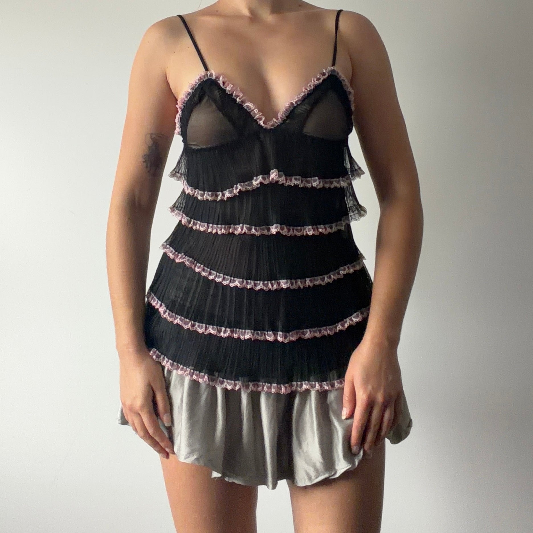 Andlina Lace Ruffle Cami | 6-8