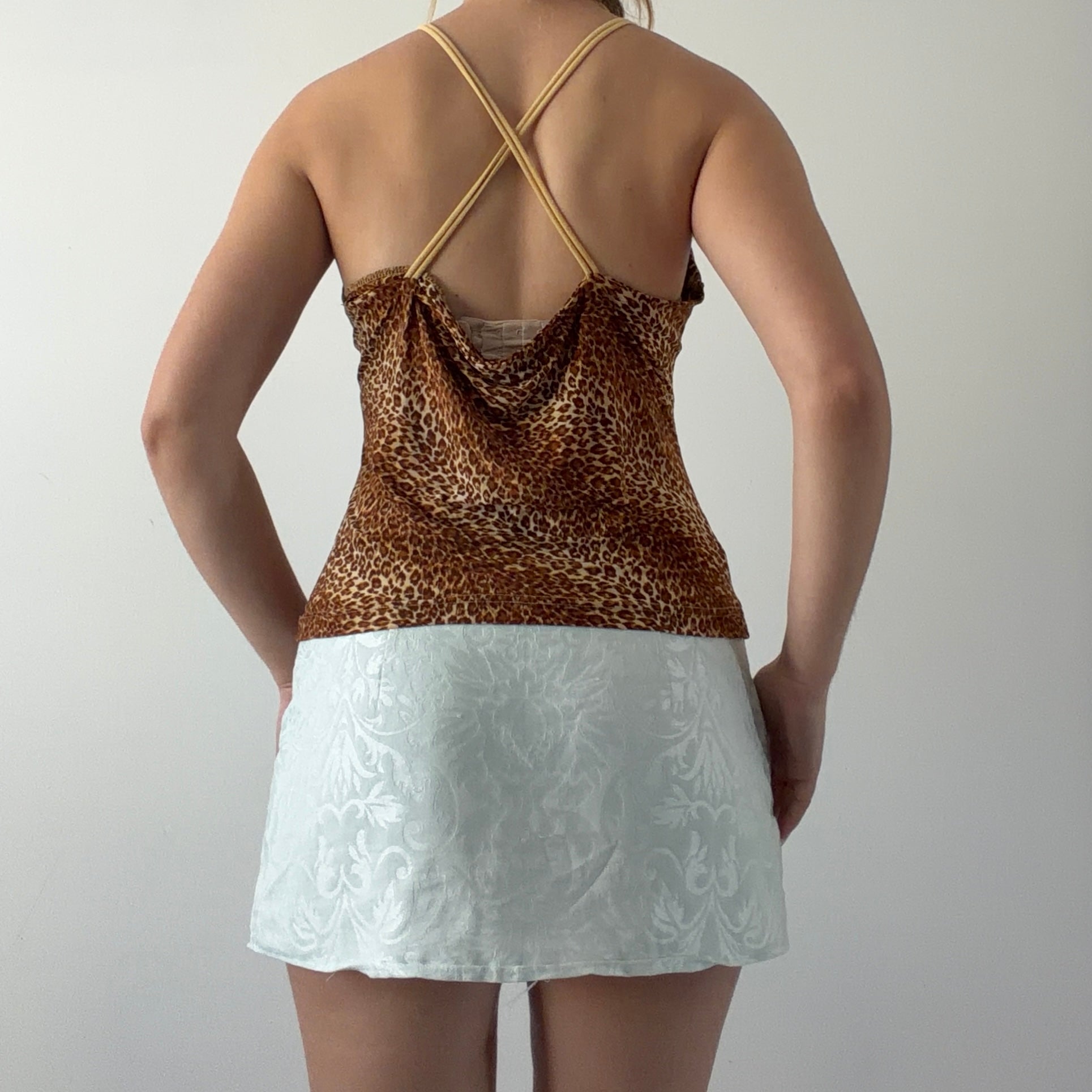 Leopard Strappy Cami | 8-10