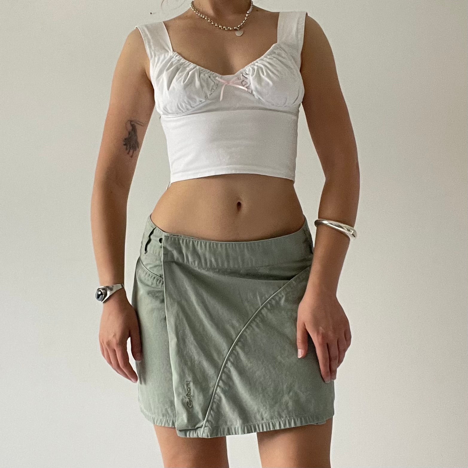 90s/00s Rip Curl Wrap Mini Skirt | 8-10