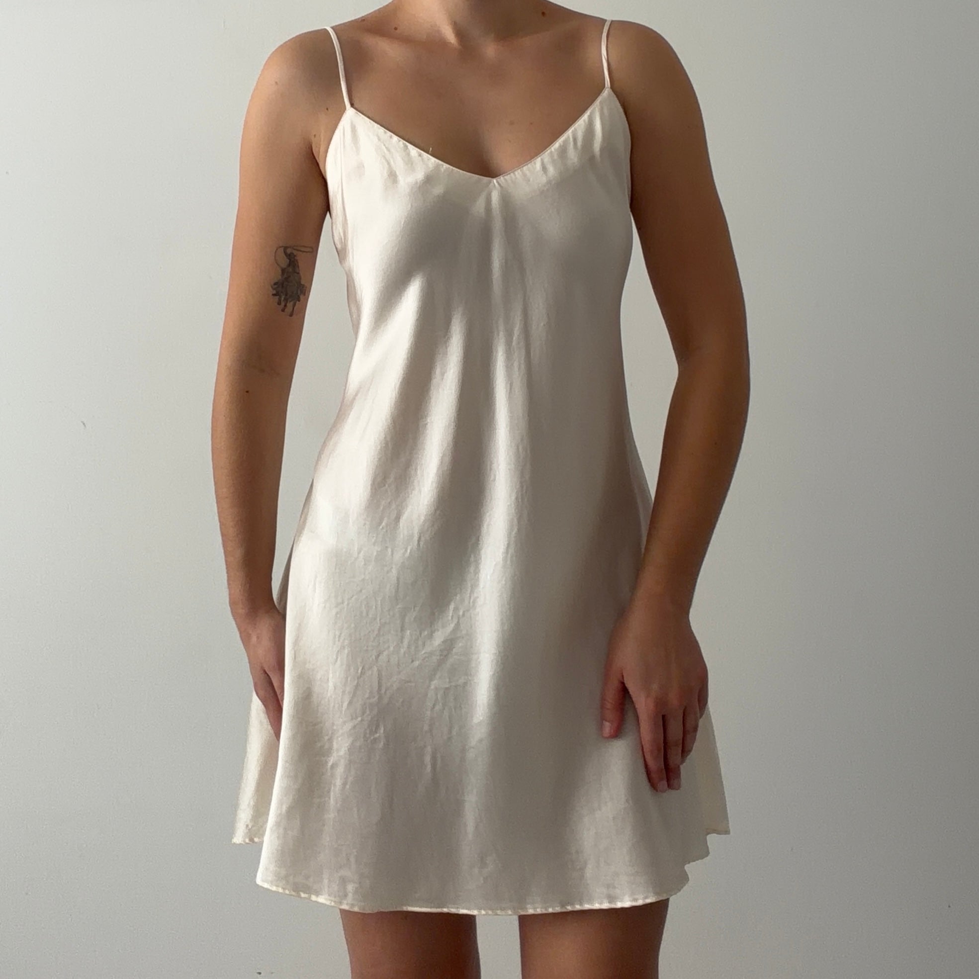 Victoria's Secret Gold Label Silk Slip | 10-12