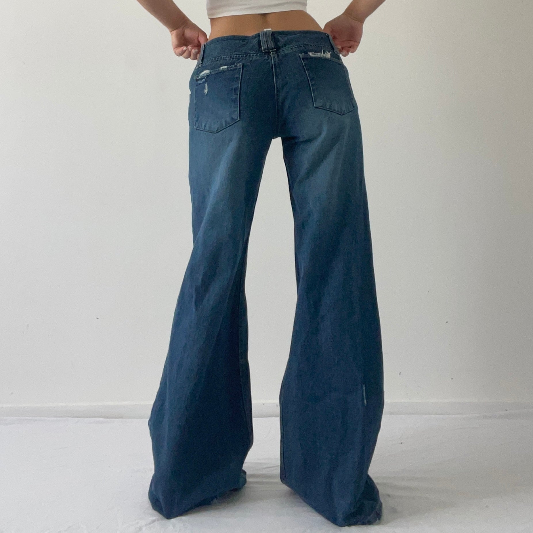 Roxy Low Rise Wide Jeans | 8-10