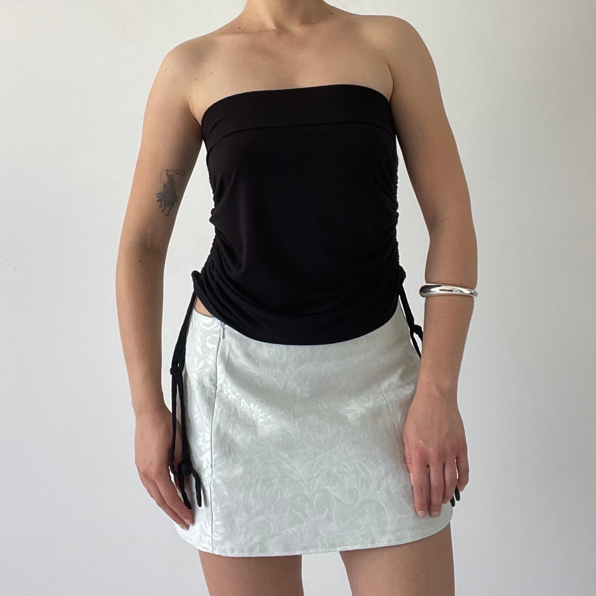 Strapless Ruched Tube Top | 8-10