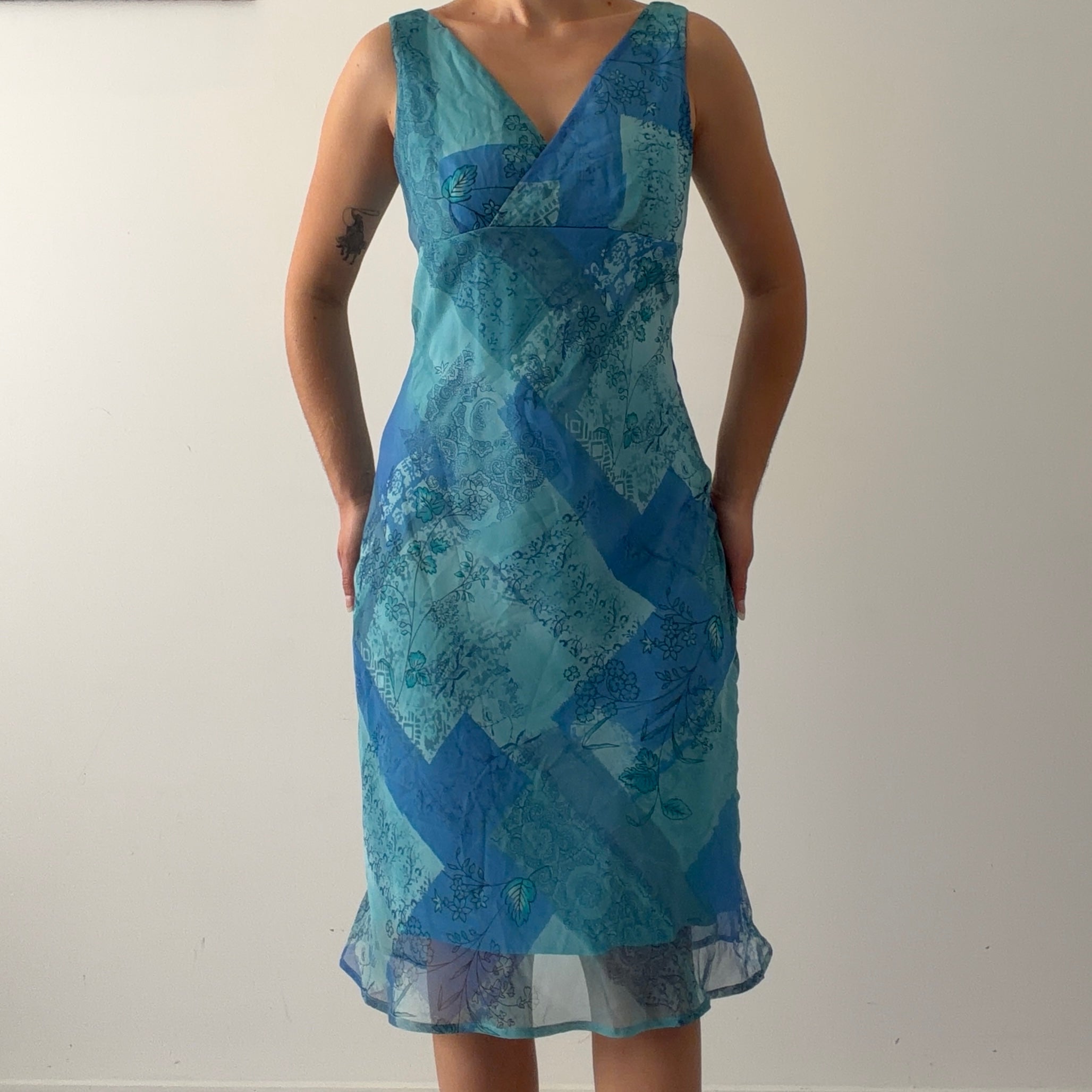 F.L.P Babydoll Midi Dress | 8-10