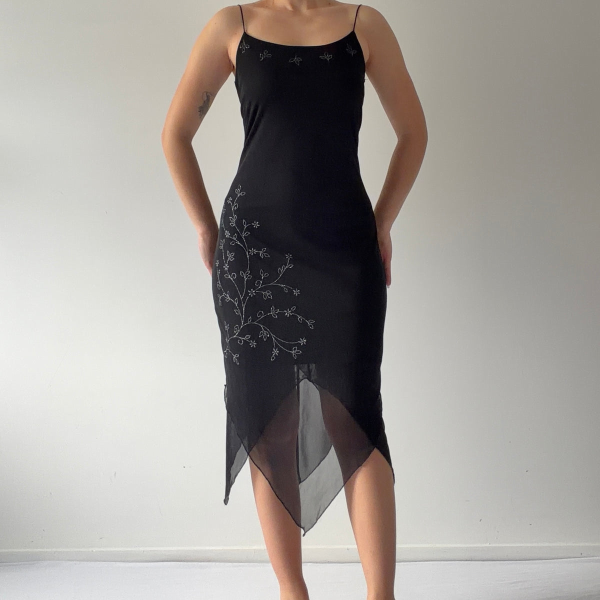 Byer Too Beaded Midi Dress | M