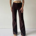 Spiral Bootcut/Straight Pants | 10-12