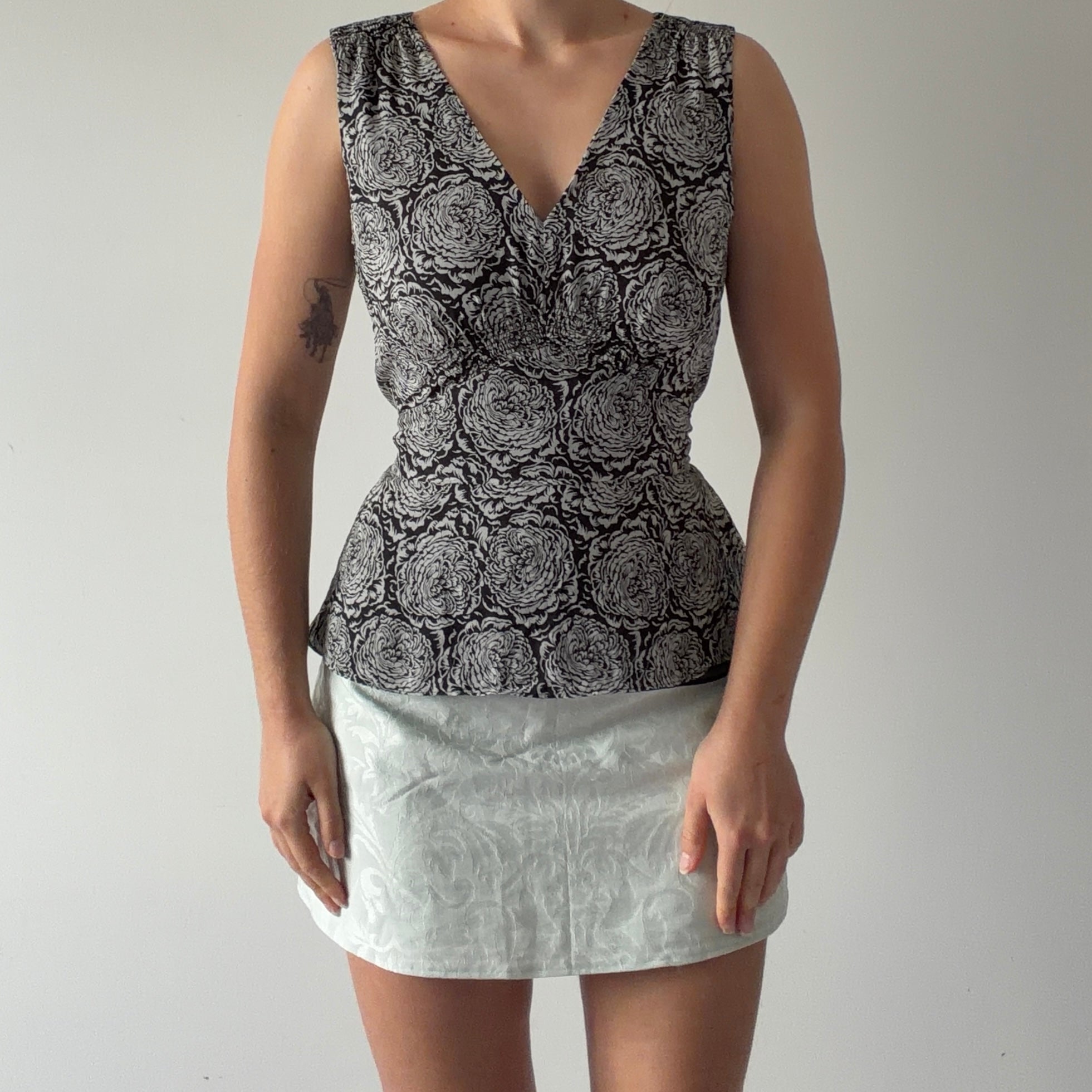 Ann Taylor Silk Babydoll Top | 8-10