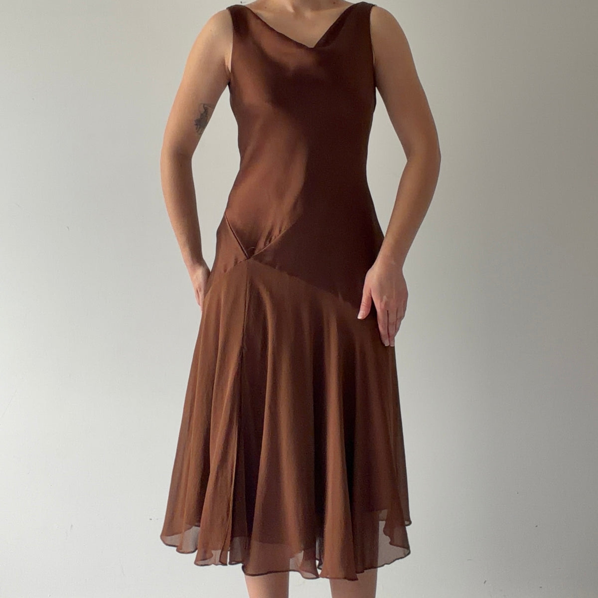 Jones New York Silk Midi Dress | M