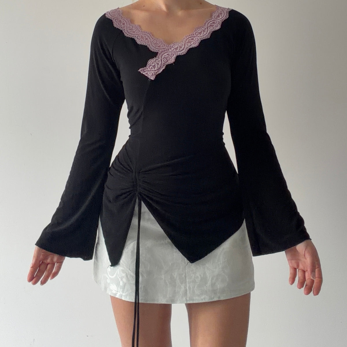 Susan Lawrence Bell Sleeve Top | M