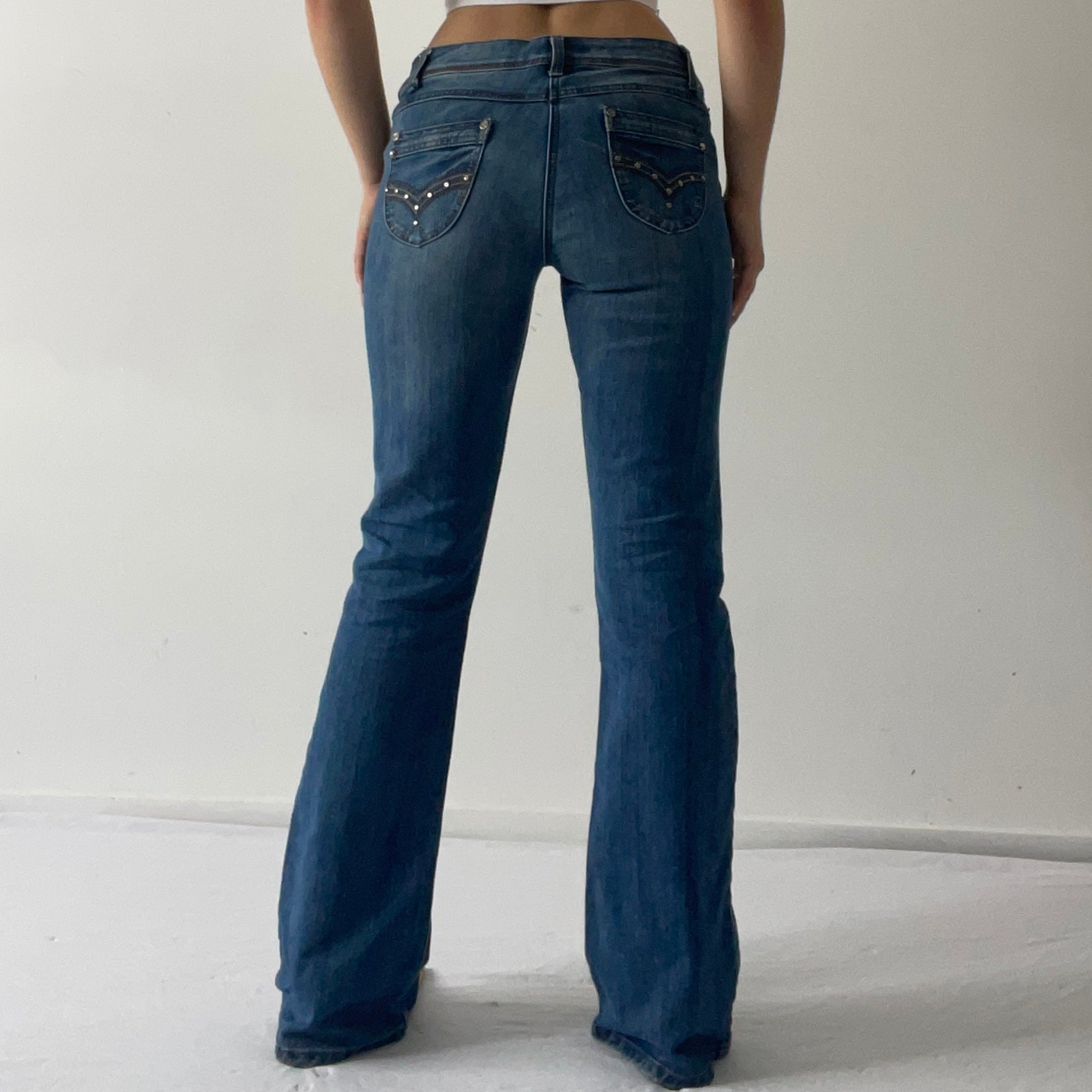 Kelso Low Rise Flare Jeans | S