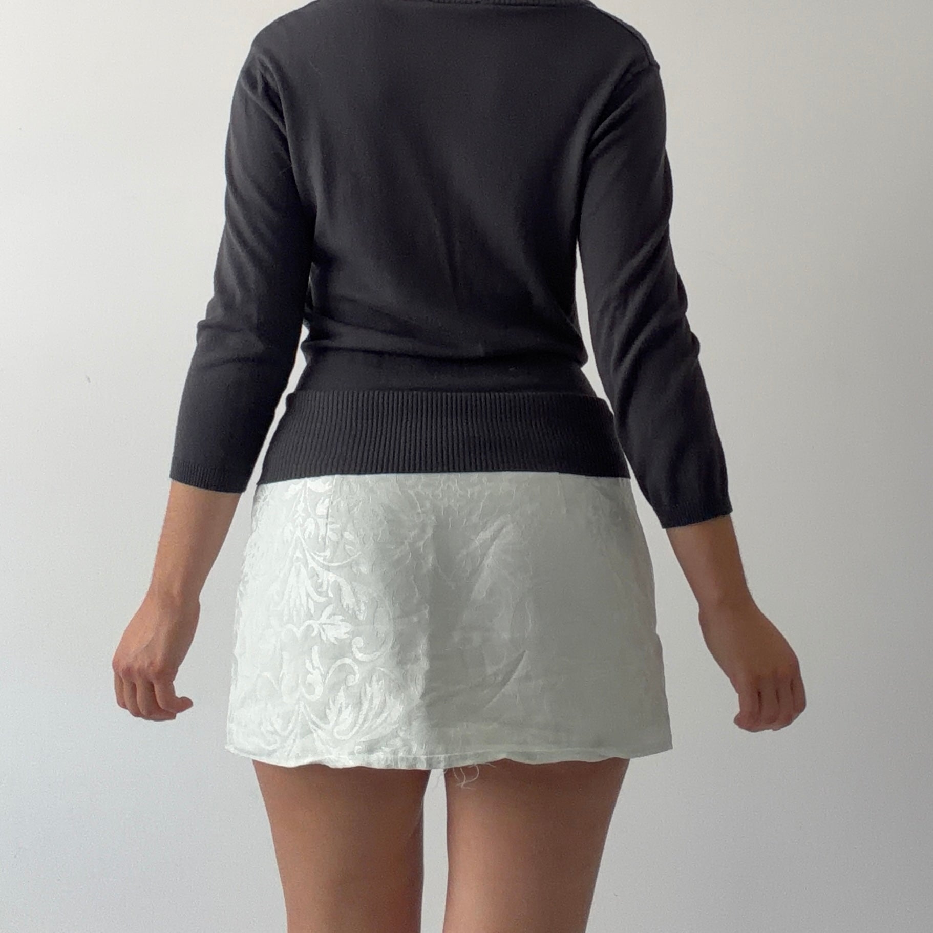 Cue Ruched Cardigan | M-L