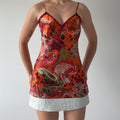 Xhilaration Paisley Satin Cami | S