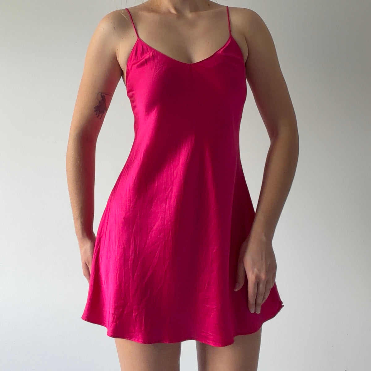 Victoria's Secret Gold Label Silk Slip | S