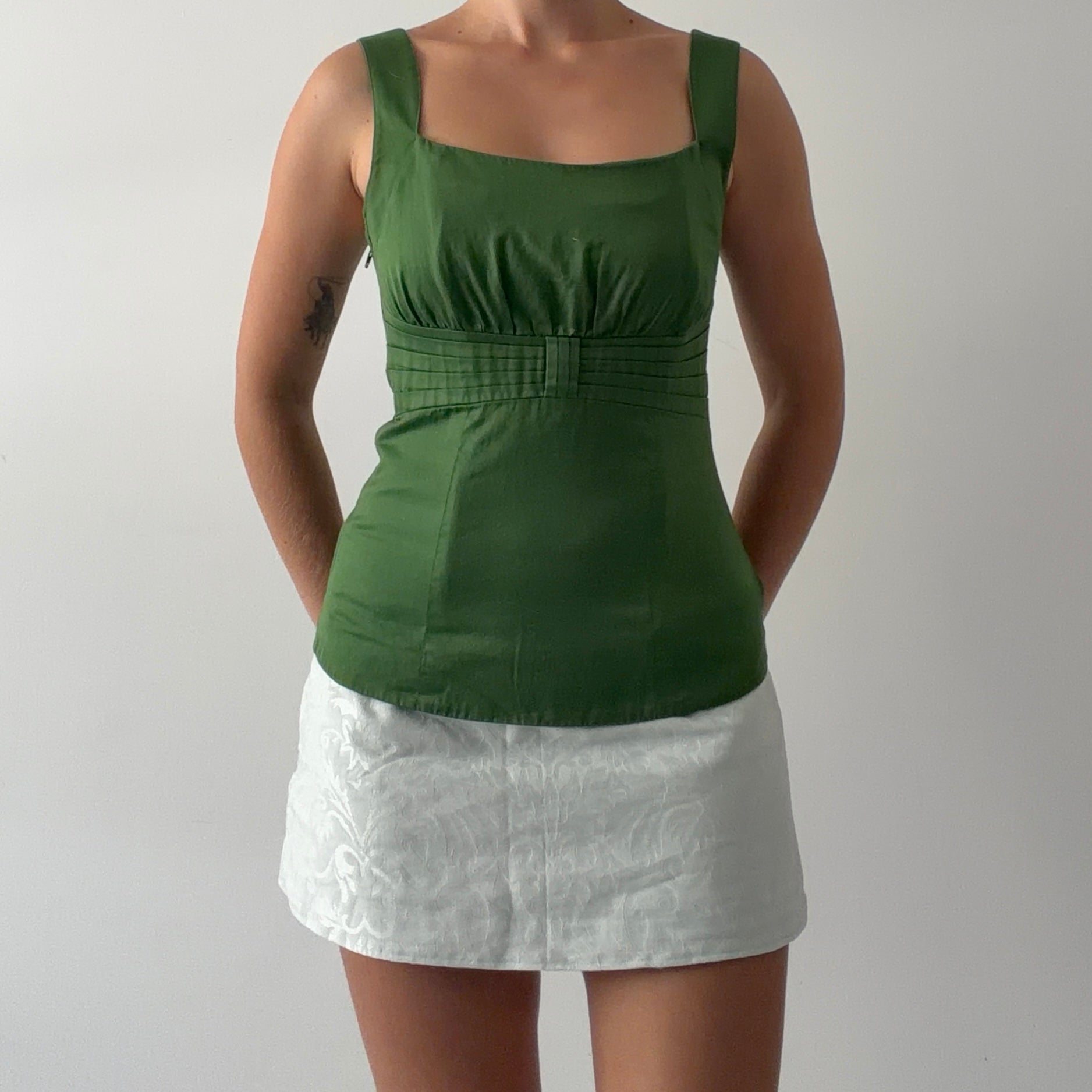 Coast Babydoll Corset Top | 6-8