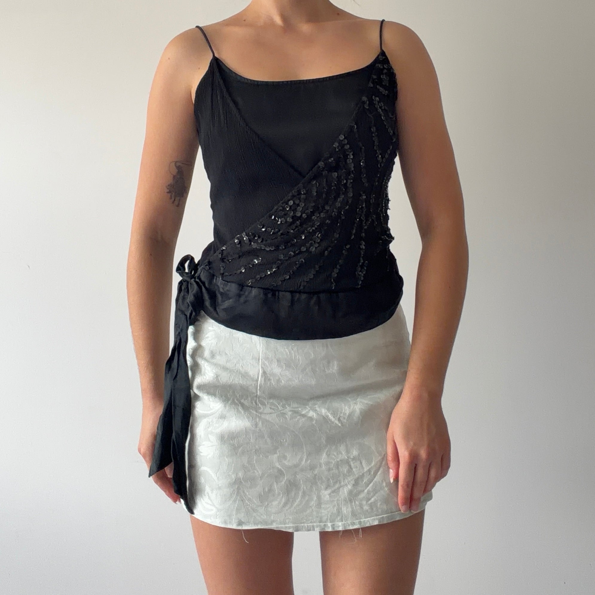 Banana Republic Silk Sequin Cami | XS