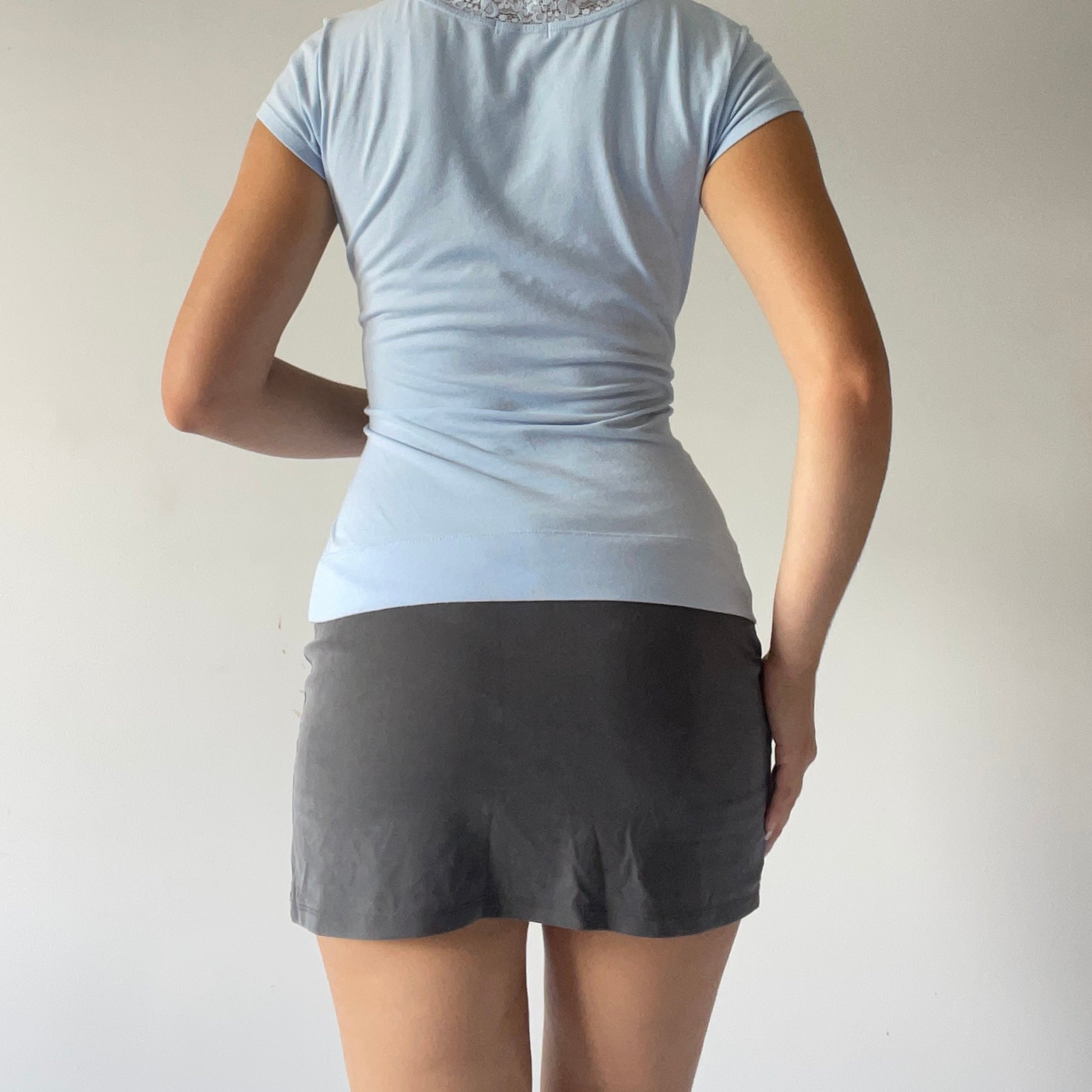 Lace Scoop Tee | 10-12