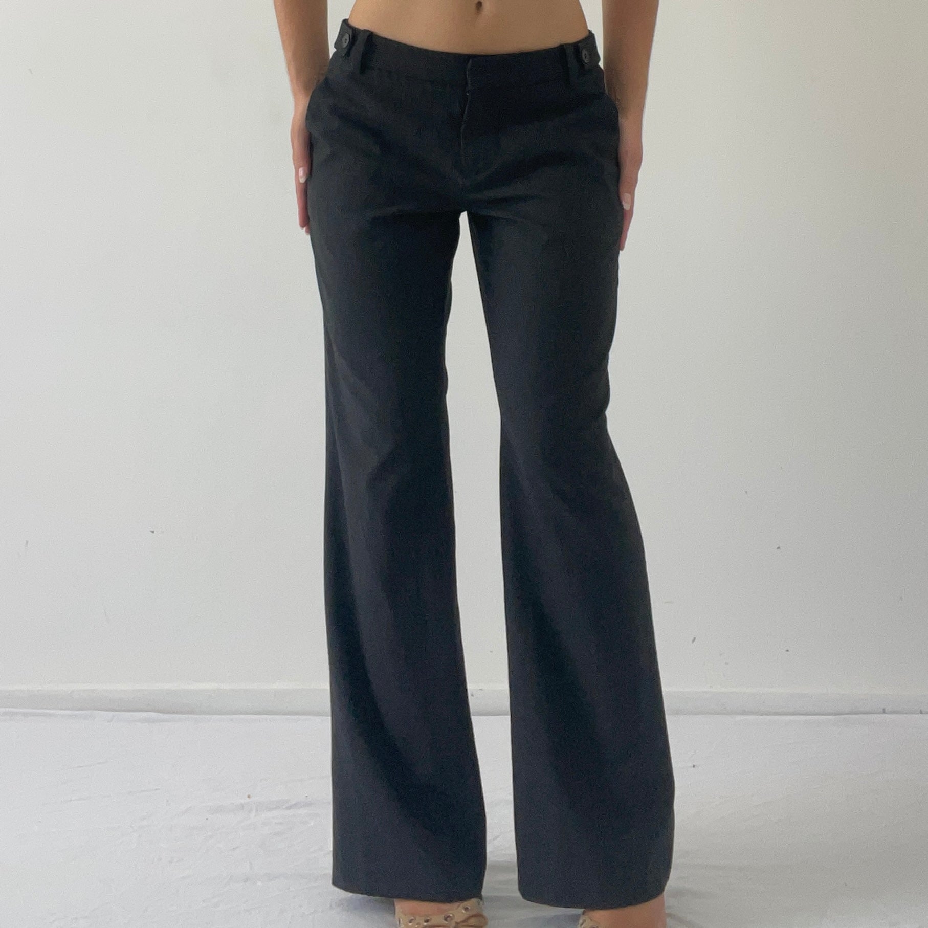 Country Road Wool Low Rise Pants | 6-8